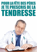Tendresse prescrite pour les papas